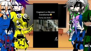 Transformers Prime react Different dimension gacha club my AU