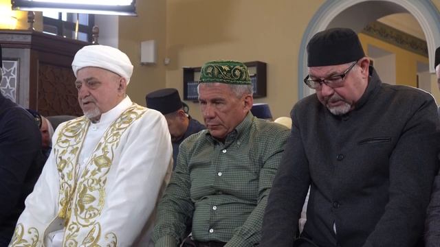 Галиев мәчетендә Корбан  бәйрәме уңаеннан гает намазы