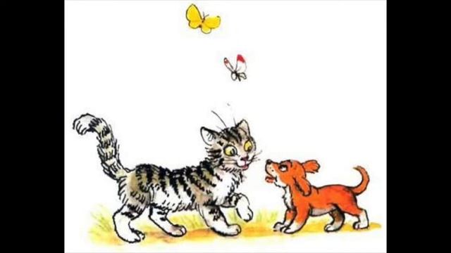 Валентин Берестов " Кошкин щенок"