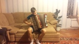 В. Дмитриев Белый парус на аккордеоне