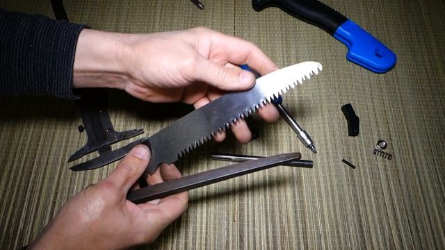 Не дорогая складная пила, обзор, доработка, испытание. смотреть онлайн
