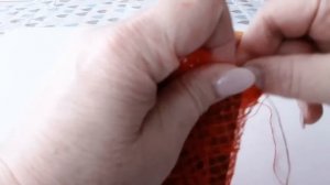 умная идея переработки  из МУСОРНОЙ СЕТКИ ОТ КАРТОШКИ