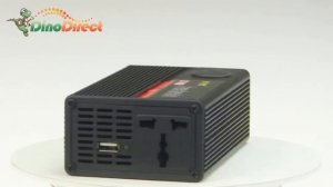 SUVPR DY-500N DC 12V TO AC 220V Multifunctional USB Car Power Inverter - dinodirect