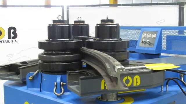 Профилегибочный станок MAH 250/3 AC для гибки рельсов скоростной ЖД