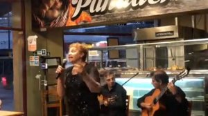 Peña Tomas Eugenio 28/04/18 Resto El Mono Gourmet Canta Mirta Rusca “Vendrás Alguna Vez” con los Ma