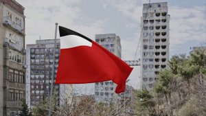 Флаг Грузии (до 2004 года.)