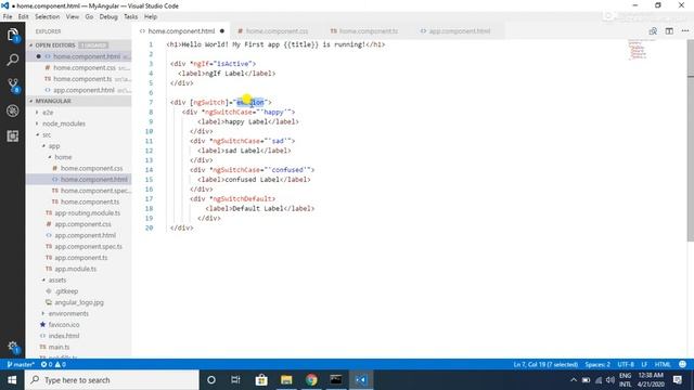 Angular 9 Tutorial - 14 - ngSwitch structural directive in angular | Structural Directives смотреть онлайн