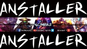 Banner editable para photoshop Jax league of legends