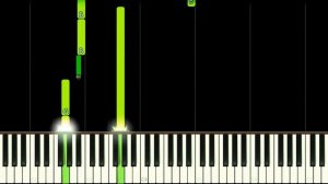 Baldi's Basics Classic Remastered Theme Song - EASY Piano Tutorial