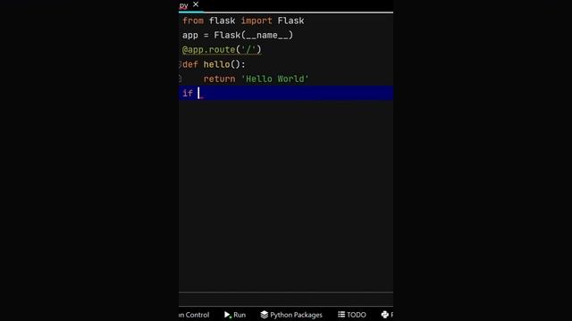 "Building a Simple Web Application with Flask: Hello, World!" in python