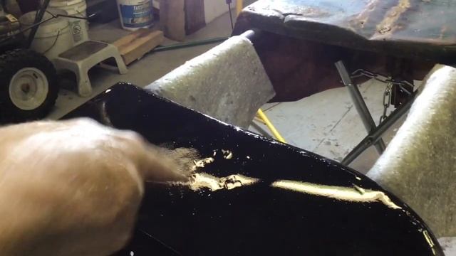 Willys Jeep cj3b mild restoration #4 Fender rebuild смотреть онлайн