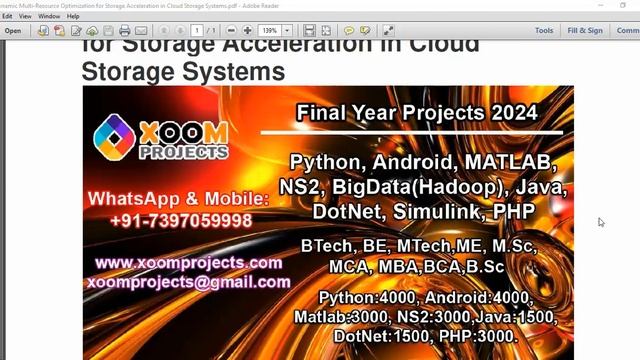Dynamic Multi Resource Optimization for Storage Acceleration in Cloud Storage Systems смотреть онлайн