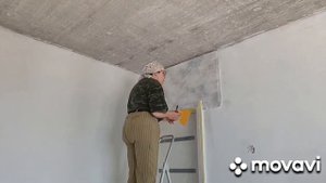Поклейка обоев , все этапы