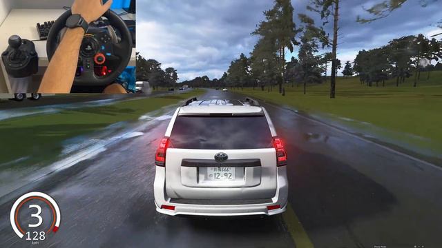 Driving 2024 Toyota Land Cruiser Prado | Assetto Corsa | Steering Wheel ...