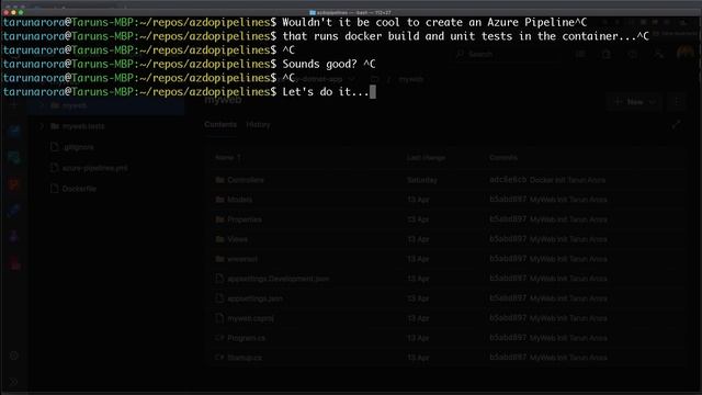 Run unit test inside docker container | CI/CD Docker using Azure pipeline | YAML | AzureDevOps