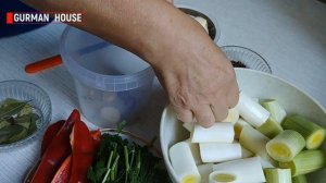 САМАЯ Легкая и ВКУСНАЯ засолка лук-порей ! ТАКОЙ Квашеный лук украсит любой стол. ОТМЕННАЯ ЗАКУСКА!