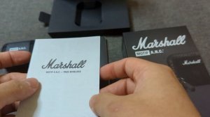 Marshall　MOTIF A.N.C.【開封】