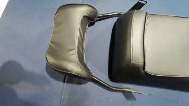 Перетяжка сиденья для снегохода. смотреть онлайн