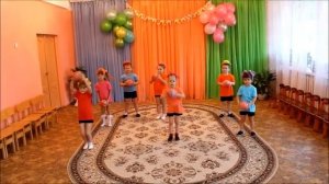 Ритмический танец "Барбарики", старшая группа.