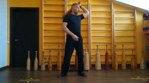 Упражнения с булавами. Часть 14. "Бабочки" - начало.