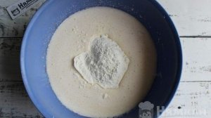 Бисквит с медом и грецкими орехами для тортов и пирожных