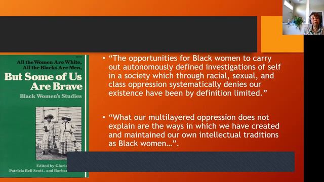 Dr Gwendolyn Etter-Lewis Black | Feminist Studies, Intersectionality, Myths, and Restorative Histor смотреть онлайн