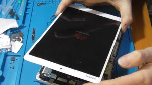 Планшет Huawei MediaPad M3 BTV W09. Не Работает Кнопка Включения. Разборка и Ремонт.