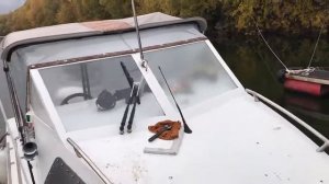 Установил Стеклоочиститель на катер