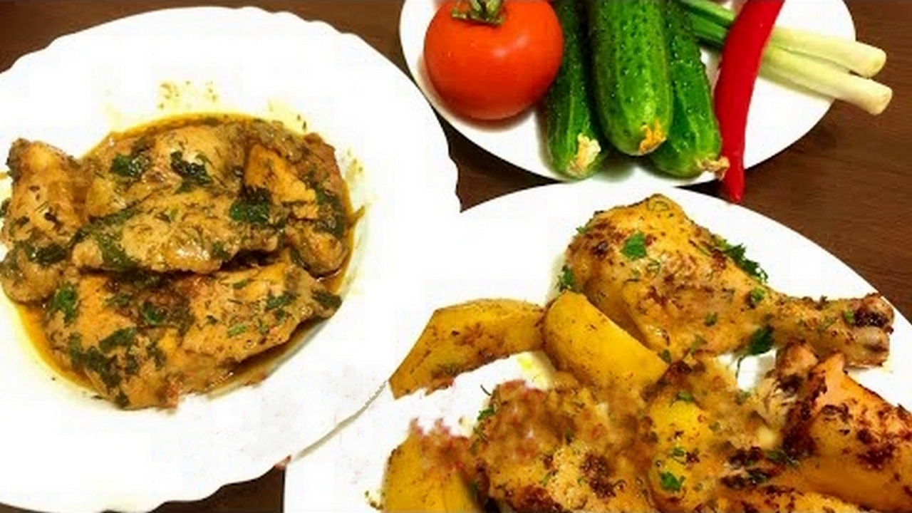 ЧЭТЛИБЖ(четлибж)-жаркое из курицы. Два из одной!⭐Ольгины Рецепты.