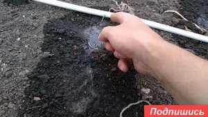 Полу автоматический полив теплицы. Используем металлопластиковые трубы. Как собрать капельный полив