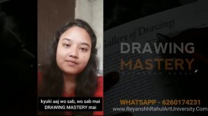 In depth Drawing Training | Drawing Mastery Review | Reyanshh Rahul Art University