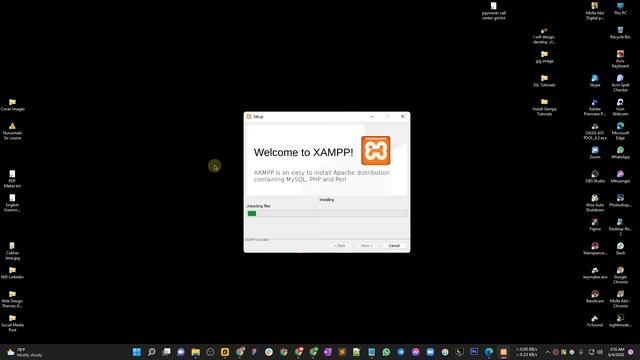 How to Install XAMPP Server on Windows 11 2022 Update Run PHP 8 1 5 Program | Bangla Tutorials