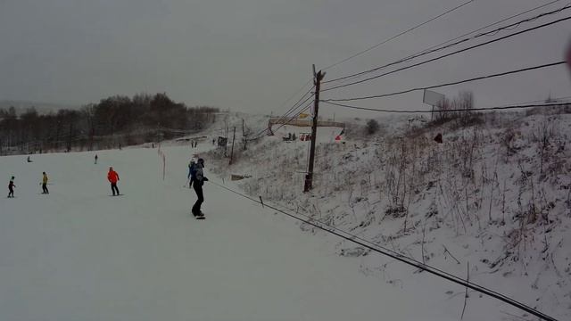 Катаемся на Сноуборде Спортивная Деревня Новинки смотреть онлайн