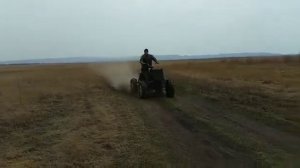 самодельный квадроцикл с двигателем тойота