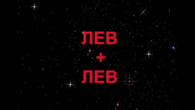ЛЕВ+ЛЕВ - Совместимость - Астротиполог Дмитрий Шимко