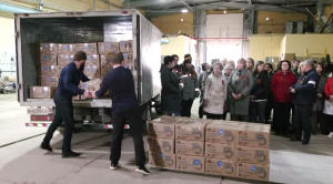 Сотрудники скорой помощи Сургута отправили на Донбасс гуманитарный груз