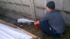 ОГНЕТУШИТЕЛЬ ПОРОШКОВЫЙ  для дачи
