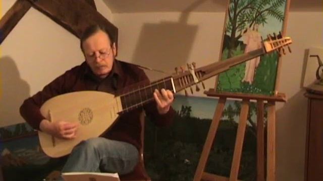 Giovanni-Girolamo Kapsberger - Canario - Theorbo - Théorbe - Lute - Luth смотреть онлайн
