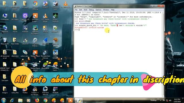 ??Python tutorials||strings, lists, tupels and maps||NKHACKERS?? смотреть онлайн