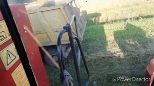 Уборка Овса на Комбайне Палесье КЗС-1218 !