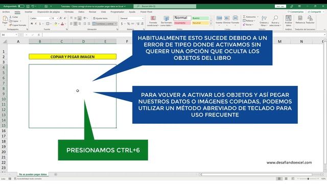 ¿Cómo corregir el error NO SE PUEDEN PEGAR DATOS en Excel? | Tutoriales de Excel #49 смотреть онлайн