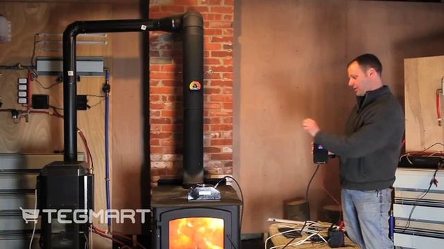 Devil Watt 30 Wood Stove Thermoelectric Generator смотреть онлайн