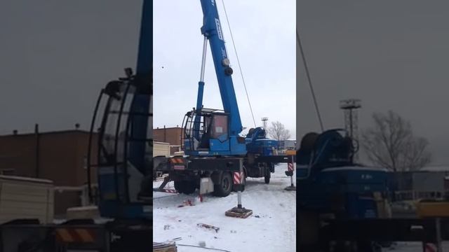 Мачты освещения с мобильной короной (монтаж, ч.3) смотреть онлайн