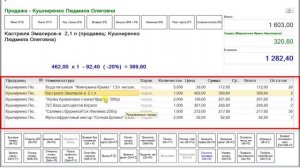 “Курс Кассира“, Урок 5  Обзор интерфейса режима «Регистрация продаж»