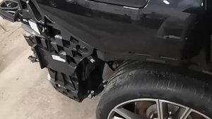 арматура BMW x5m снятие переднего бампера заднего бампера накладки порога расширителей