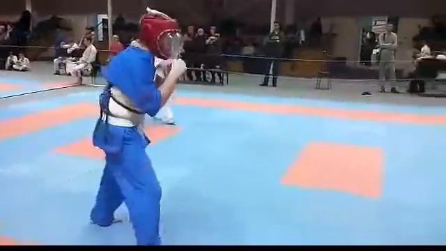 Варнаков Вадим (PRIDE GYM) Косики-Каратэ 27.12.2015 - 2 Бой