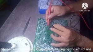 sửa tủ lạnh toshiba inverter nổ ic nguồn chế độ nguồn