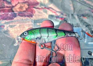 Копия воблера - Rapala Shallow Shad Rap SSR05 - кренк с Алиэкспресс