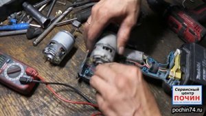 Ремонт гайковерта Makita DTW190RME || Замена двигателя