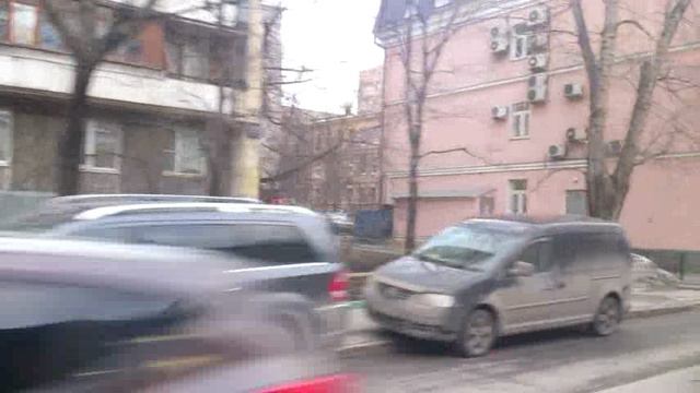 Москва, трамвай 35, участок м. Нагатинская - Динамовская улица